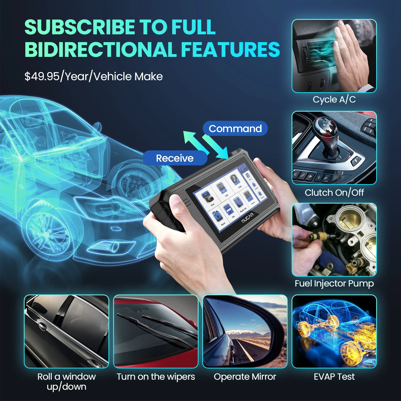 Рисунок 5 - Глобальная версия MUCAR VO6 OBD2