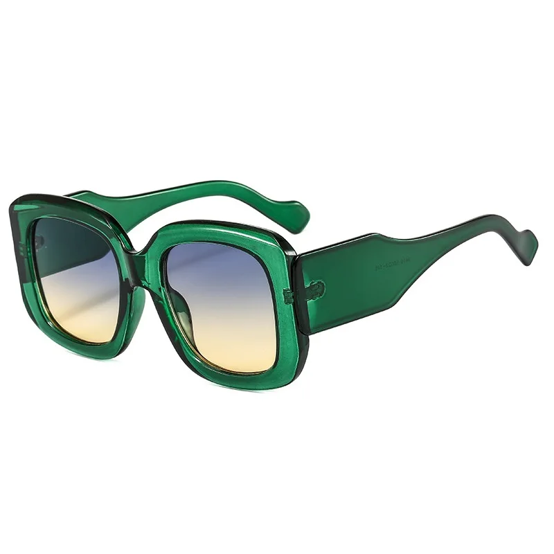 Green Square Fashion Sunglasses main image 1
