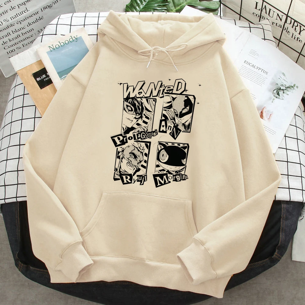 

Persona 5 hoodies women Kawaii long sleeve top y2k aesthetic streetwear Hooded Shirt hoddies women gothic pulls