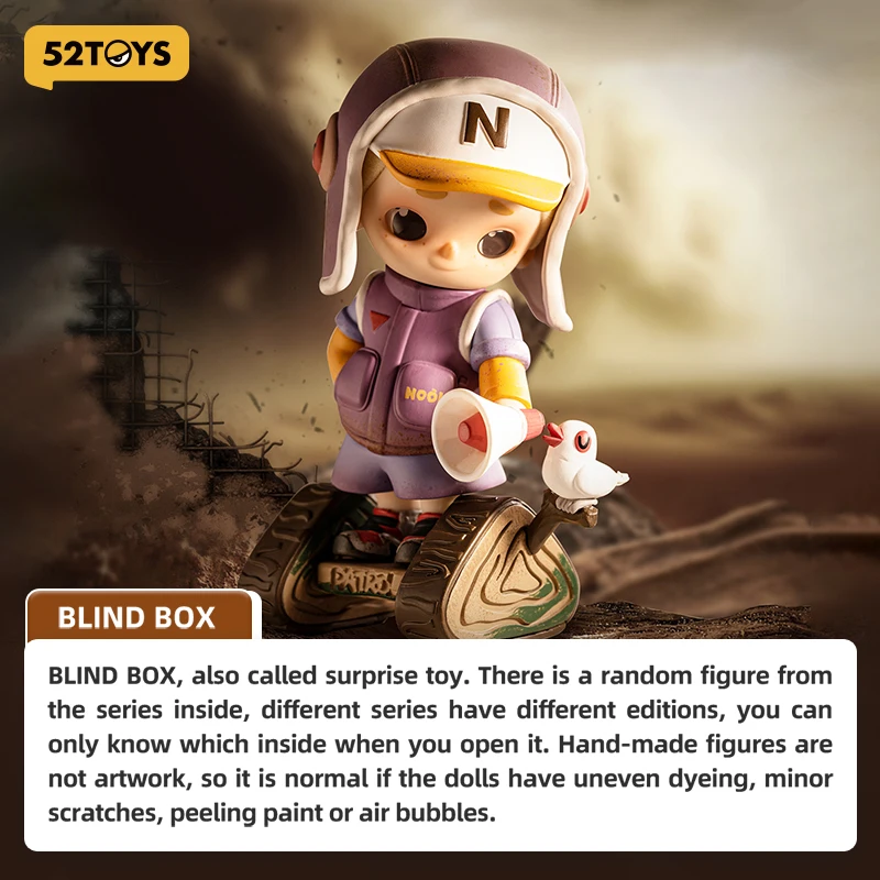 52TOYS Mystery Box Nook Wasteland Park, Blind Box, boy cute random