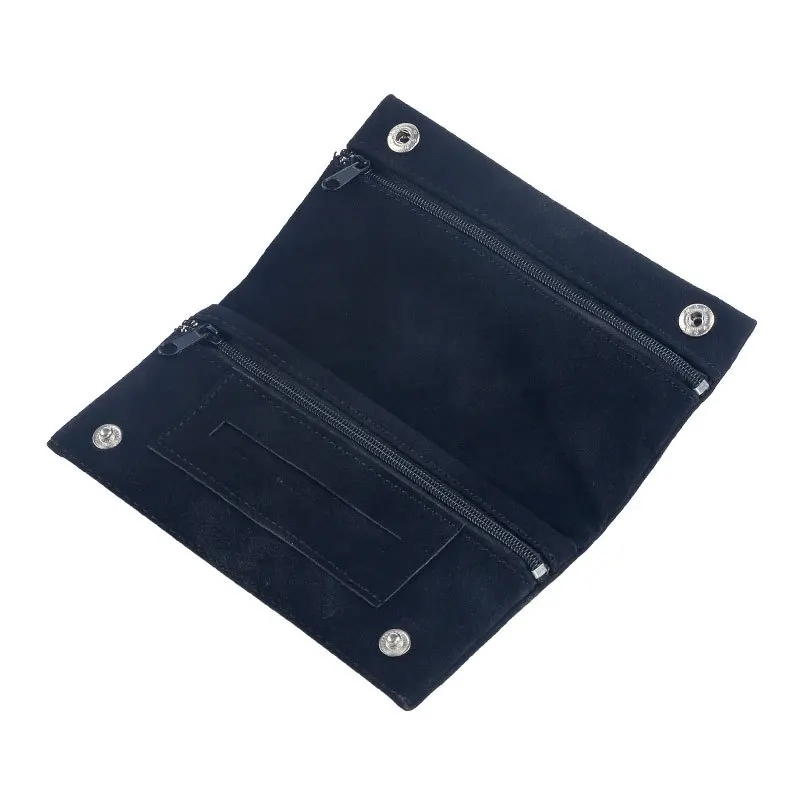 Frosted Leather Handbag, Foldable Storage Bag, Handmade Multifunctional Tobacco Moisturizing Storage Tote Bag, Practical