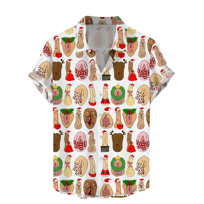 Harajuku Summer 3D Printed Sexy Styles Shirts Hentai Patterns Graphic Short Men Fashion Funny Clothes Cool Blouses
