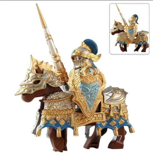 GP201DT014DT015DT017 Lich King Villain Seventh Legion Game Storm City Alliance Guard Puzzle Game Series Bausteine Spielzeug – Detail 3
