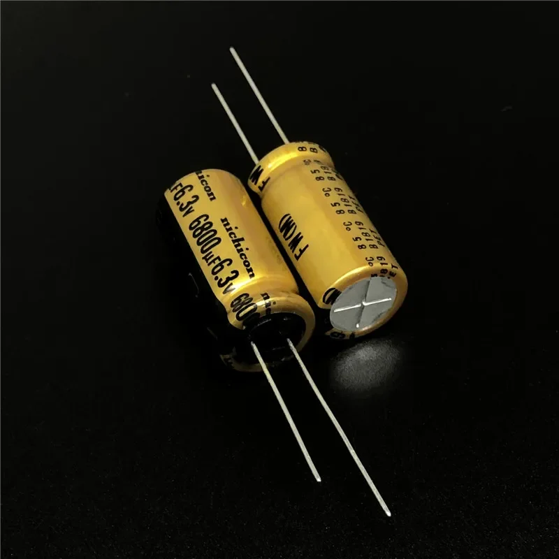 

5pcs/20pcs 6800uF 6.3V NICHICON FW Series 12.5x25mm 6.3V6800uF HiFi Audio Capacitor