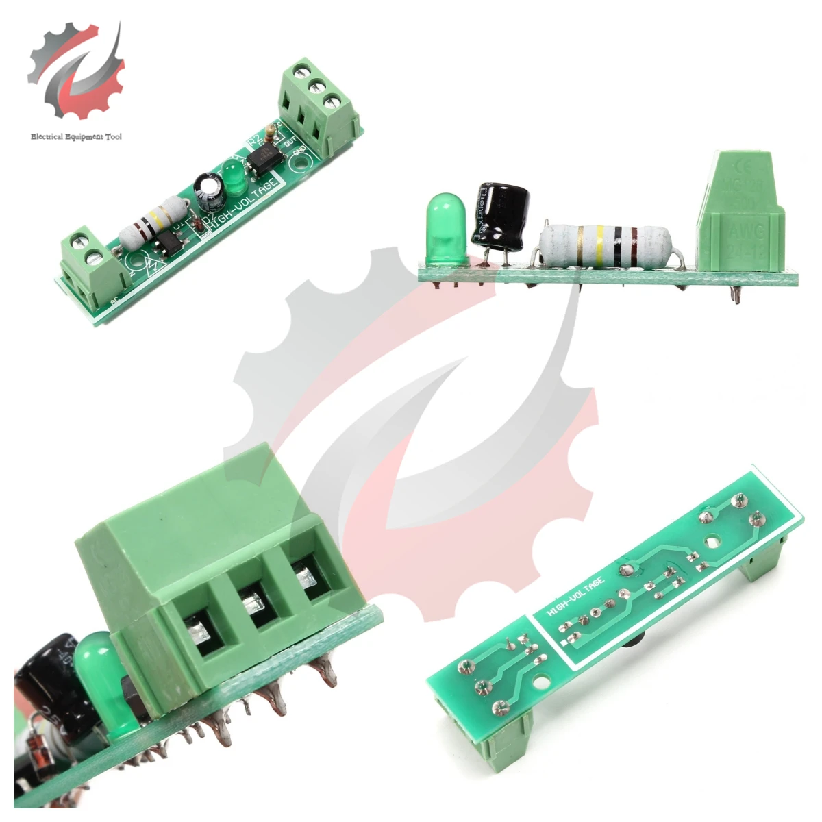 

1 Channel AC 220V Optocoupler Isolation Module Voltage Detect Board PLC Rail Compatible Microcontroller Photocoupler Module 3-5V