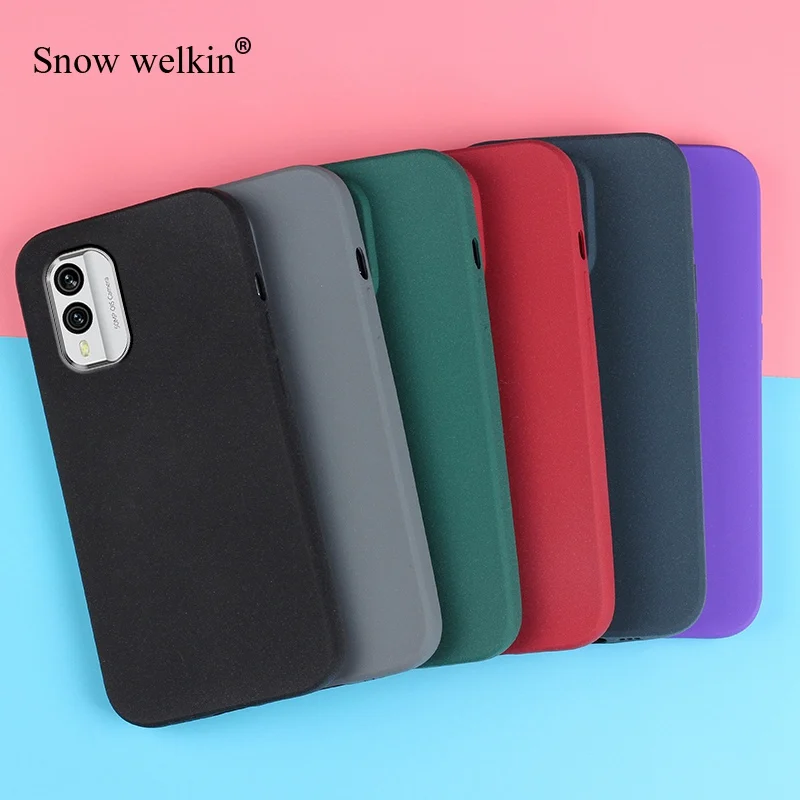 Premium Sand Matte Soft Silicon Shockproof Anti-Slip Case for Maximum Protection and Style