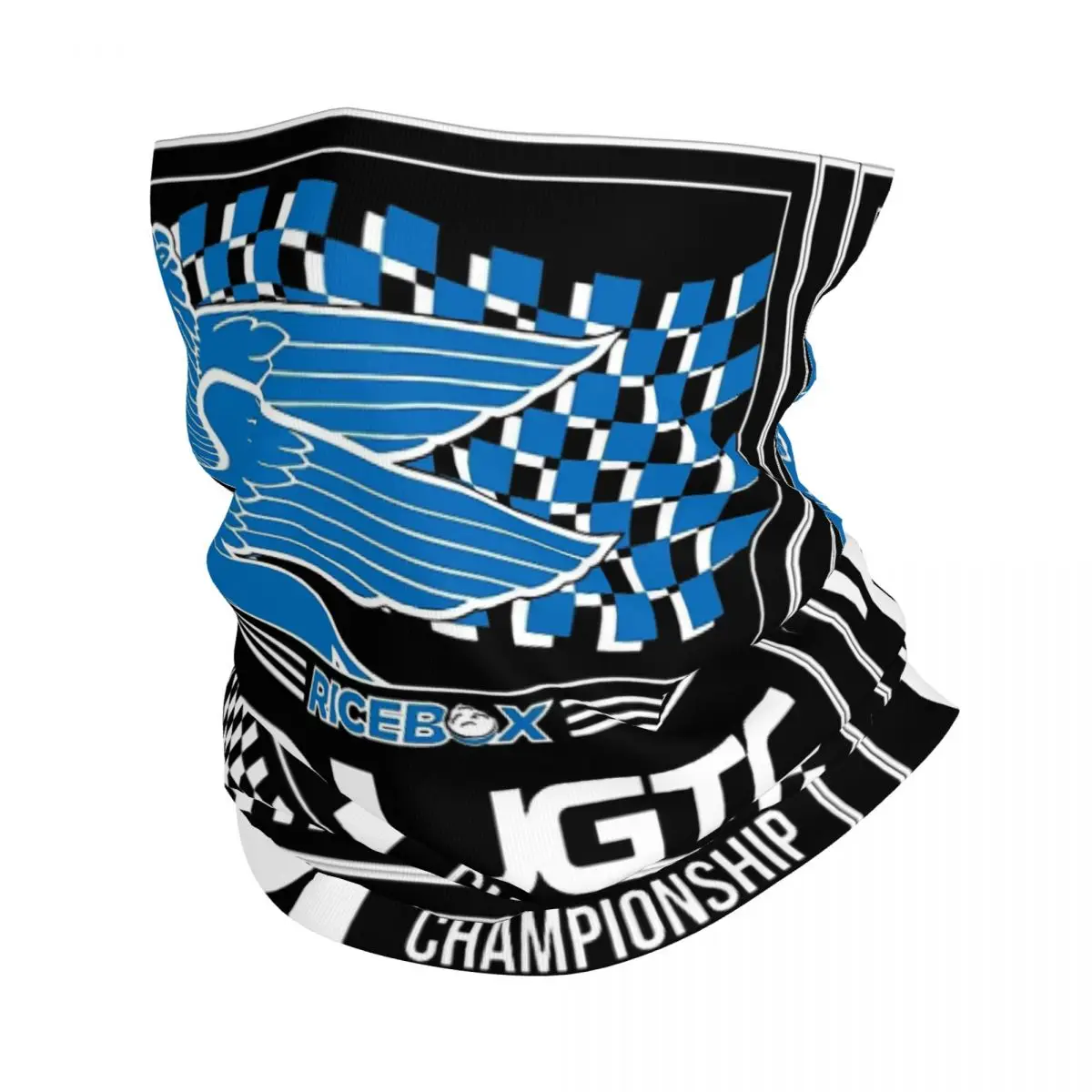 

Ricebox Bandana Neck Gaiter Printed Motocross tags Wrap Scarf Multi-use Balaclava Cycling Unisex Adult Winter