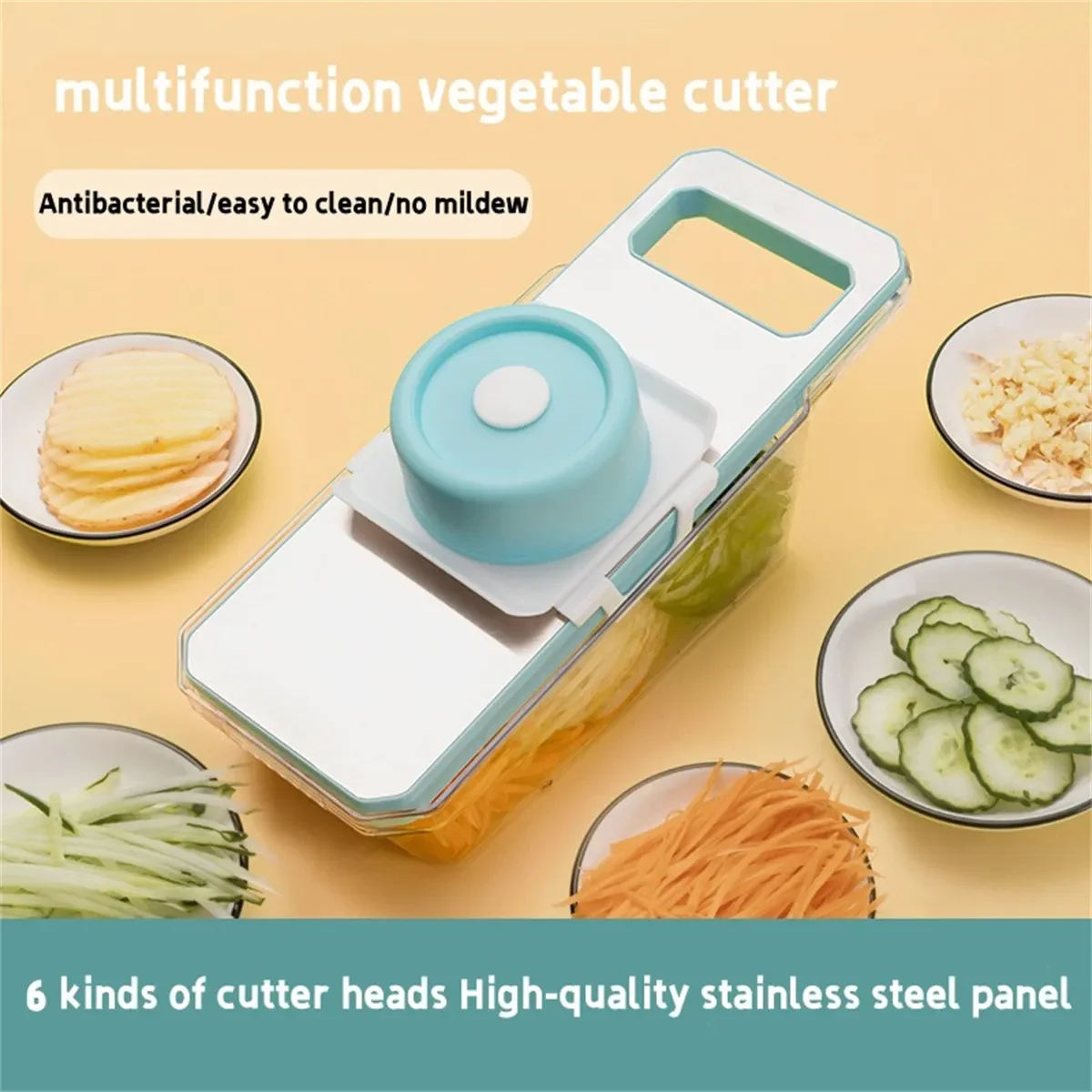 Multi-functional Vegetable Slicer Adjustable Food Slicer Multi-blade Detachable Potato and Vegetable vegetable slicer potato slicer food slicer