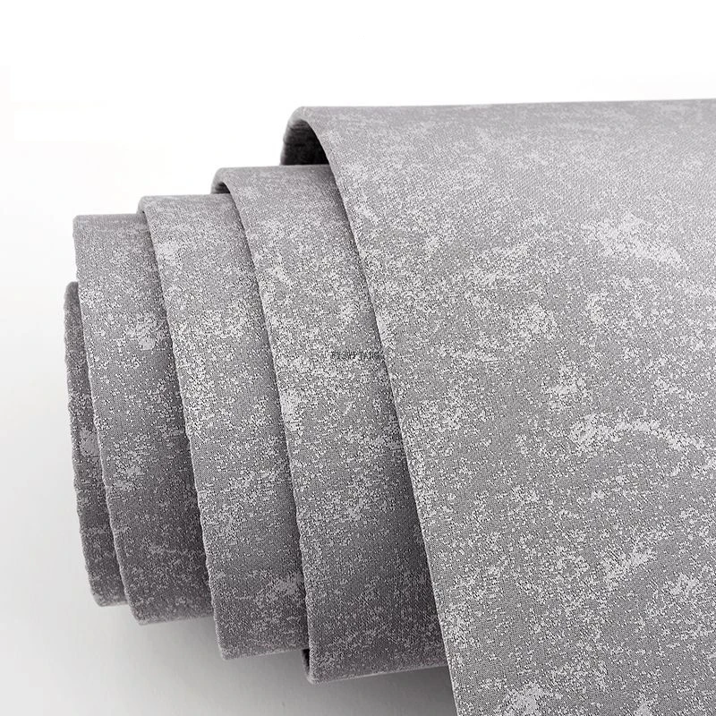 Cement Pattern Wall Cloth Self-Adhesive Wallpaper House Renovation Wall Stickers Moisture-Proof Aluminum Foil Base Panels wall covering wallpaper