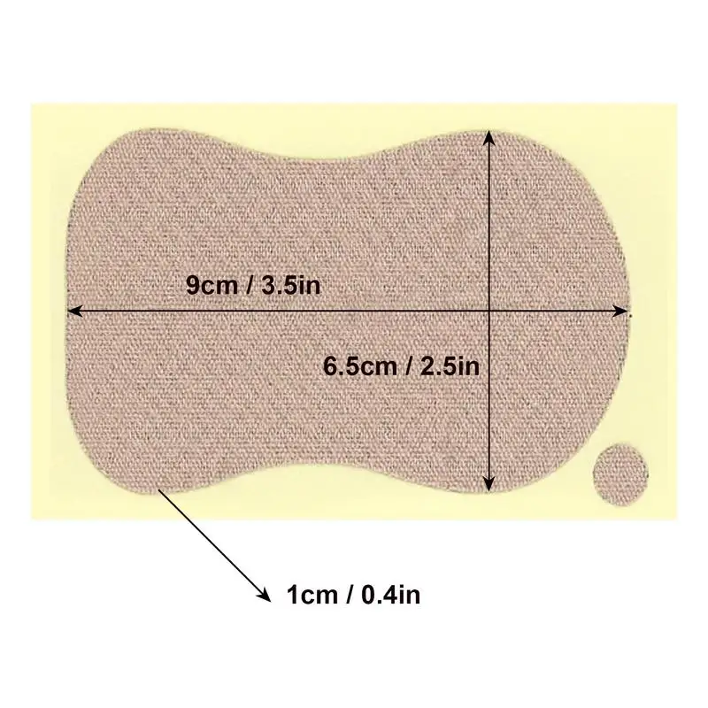 Underarm Sweat Pads 10pcs Women's Underarm Pads For Sweating Invisible Non Sweat Adhesive Armpit Protection Sticker For