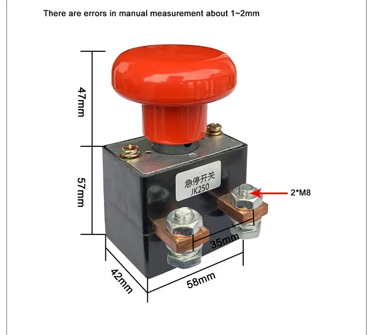 Interruptor de corte elétrico para empilhadeira e