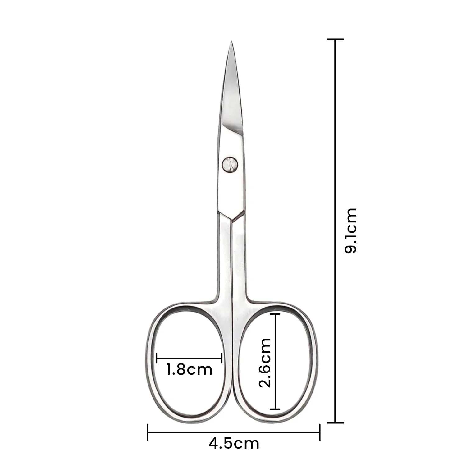 Nail & Cuticle Scissors Multipurpose Toenail Beauty Scissor for Manicure Pedicure Hair Trimming Grooming Shears for Men Women