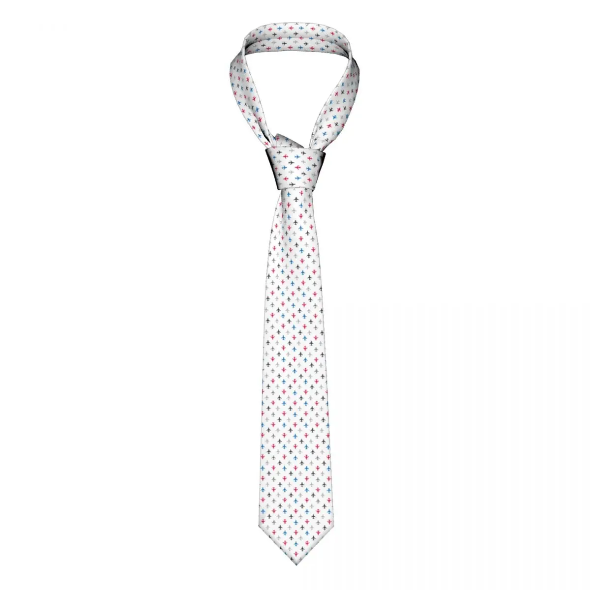 

Mens Tie Classic Skinny Planes Neckties Narrow Collar Slim Casual Tie Accessories Gift