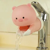 Upgraded Version Baby Silicone Faucet Splash Proof Extender Child's Cartoon Bathroom Faucet Extender Faucet Auxiliary Wash Hand 2