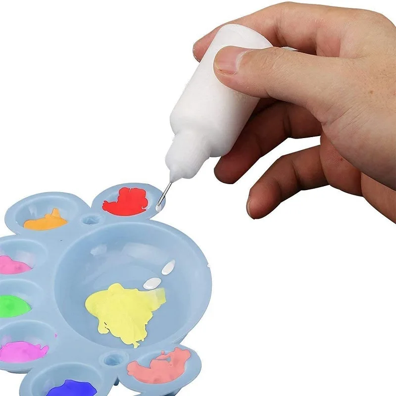Spiked Bottle Squeeze Plastic Bottle Syringe 3ml 5/10/15/20ml Liquid Dispensing Drip Dispensing Jug 5 PCS