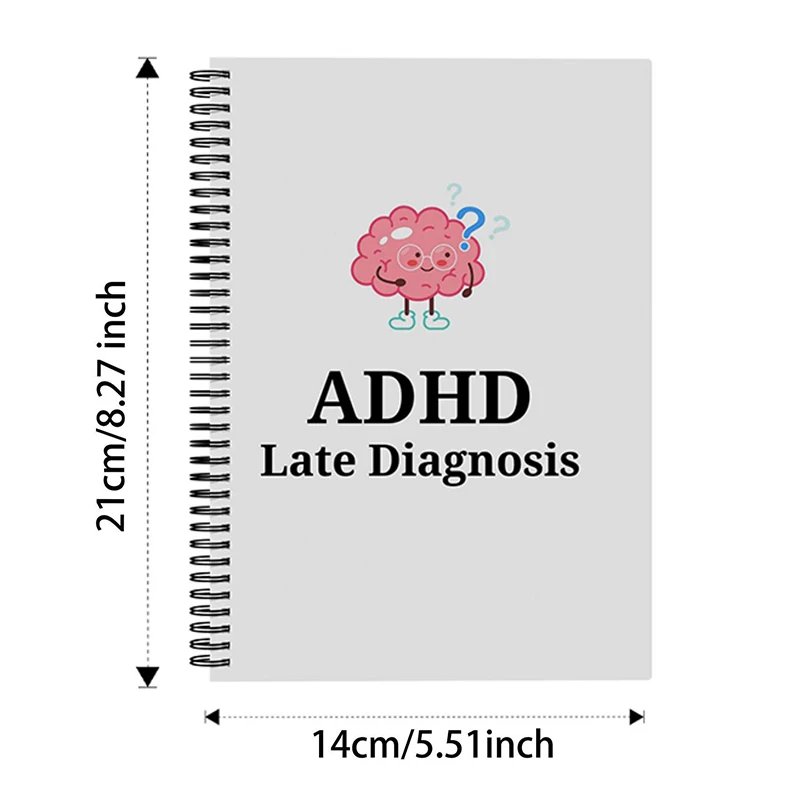 ADHD Late Diagnosis ADHD Planner For Neurodivergent Adults Personalized Family Monthly Calendar Planner Daily