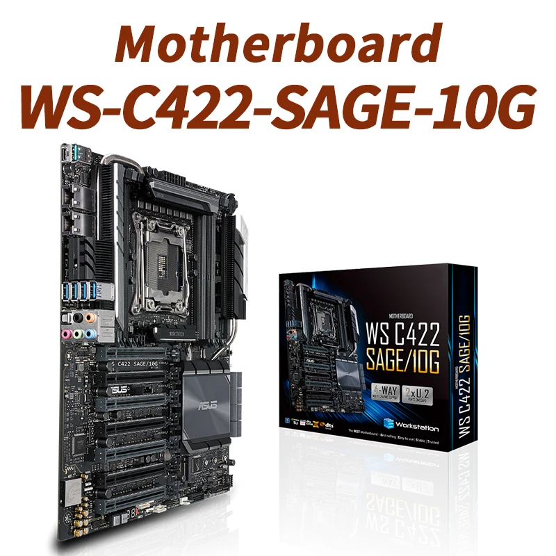 

WS C422 SAGE/10G , Workstation Motherboard LGA2066,Xeon W Processor and ECC Memory