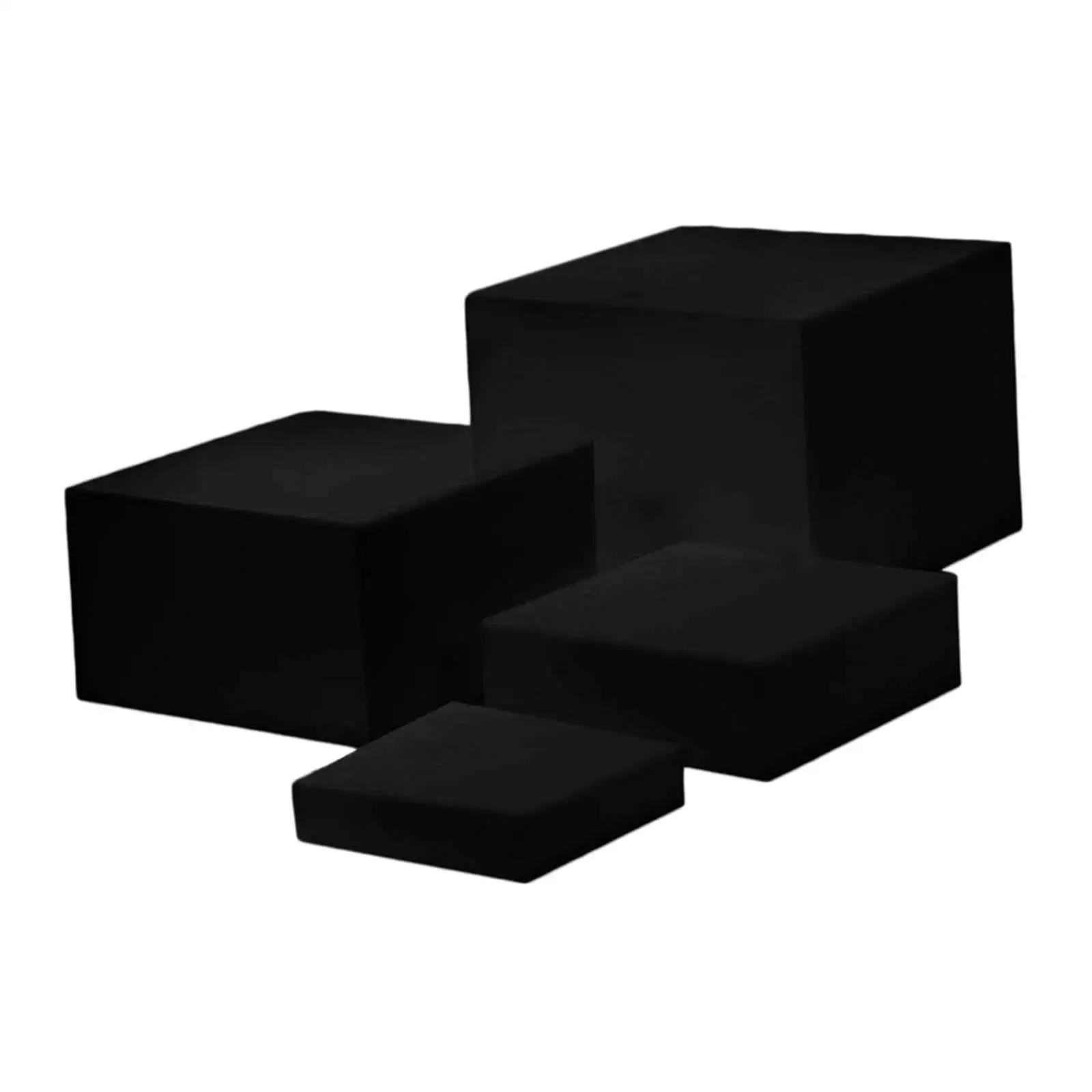 

4x Display Rack Stable Base Unique Table Decor Cosmetics Storage Rack Cupcake Stand for Birthday Part Countertop Wedding Buffet