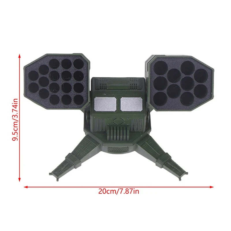 Scatola portaoggetti per batteria con stampa 3D Ornamento Figurine da tavolo creative Decorazione Modello AA Scatole organizer per batterie modello AAA - immagine 6
