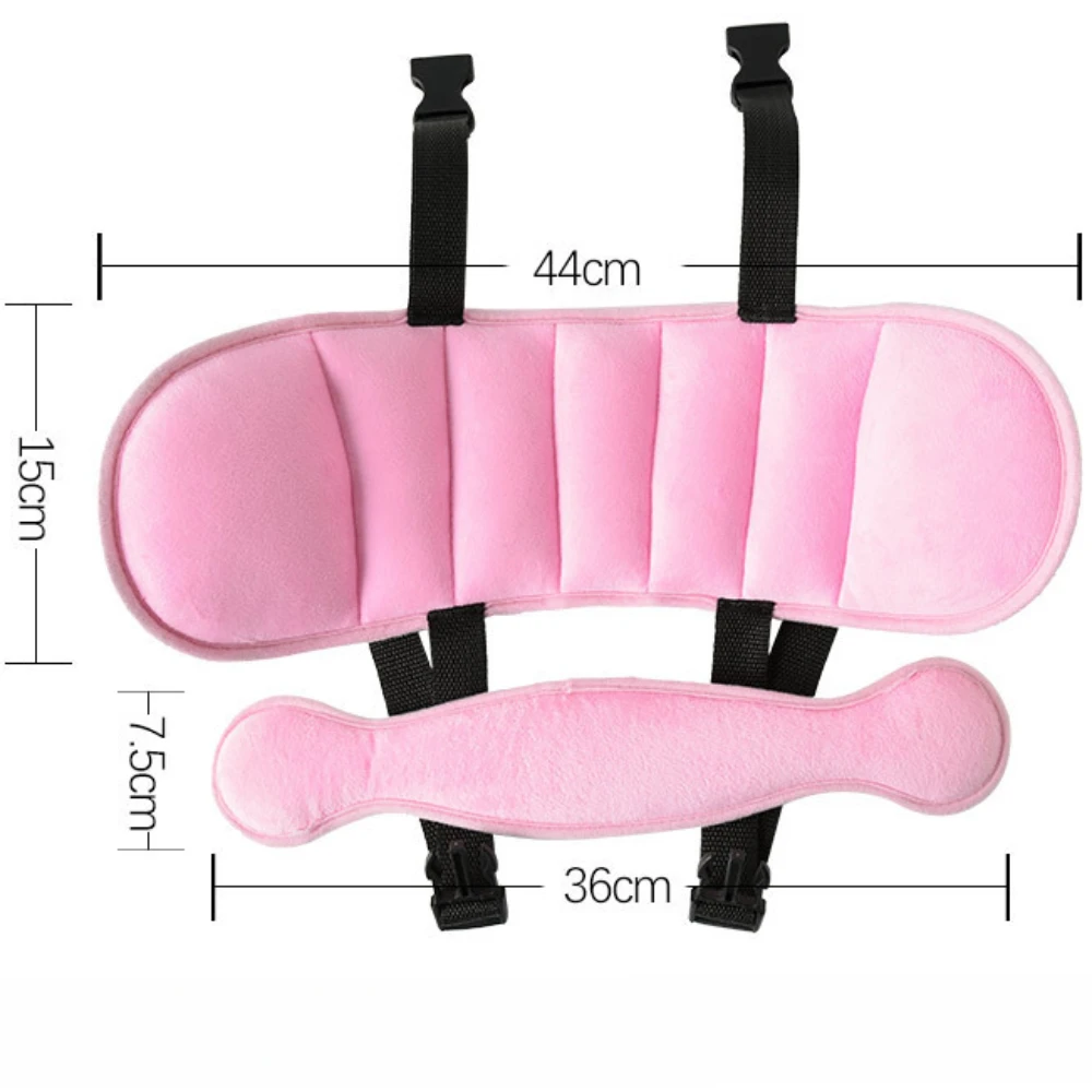 Baby Head Support Pillow Car Safety Seat Head Fixing Belt Universal Fit All Models baby car seat pillow