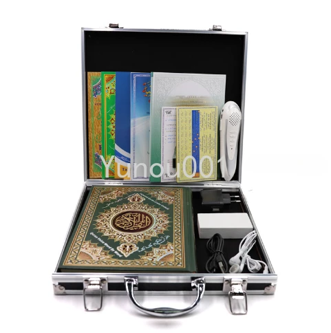 

Quran Reading Pen Digital Quran Reading Pen M10 Learning Pen Arabic English French Aluminum Box Packaging