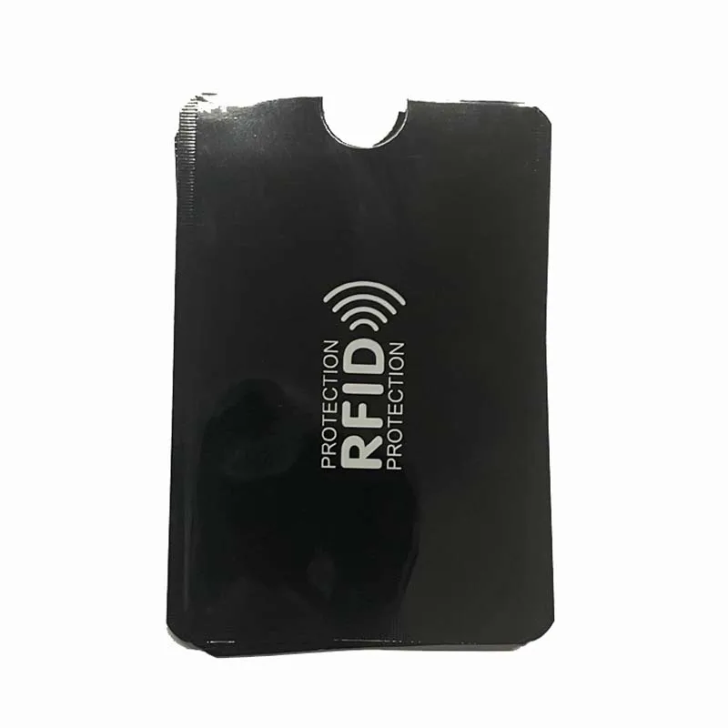 10Pcs Anti Theft Bank Credit Card Protector NFC RFID Blocking Cardholder Wallet Cover Aluminium Foil ID Business Card Case 2