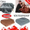 Plus Size Shaggy Blankets for Couple, Winter Thickened Warm Blanket | Waterproof Luxury Rectangle Napping Blanket 1
