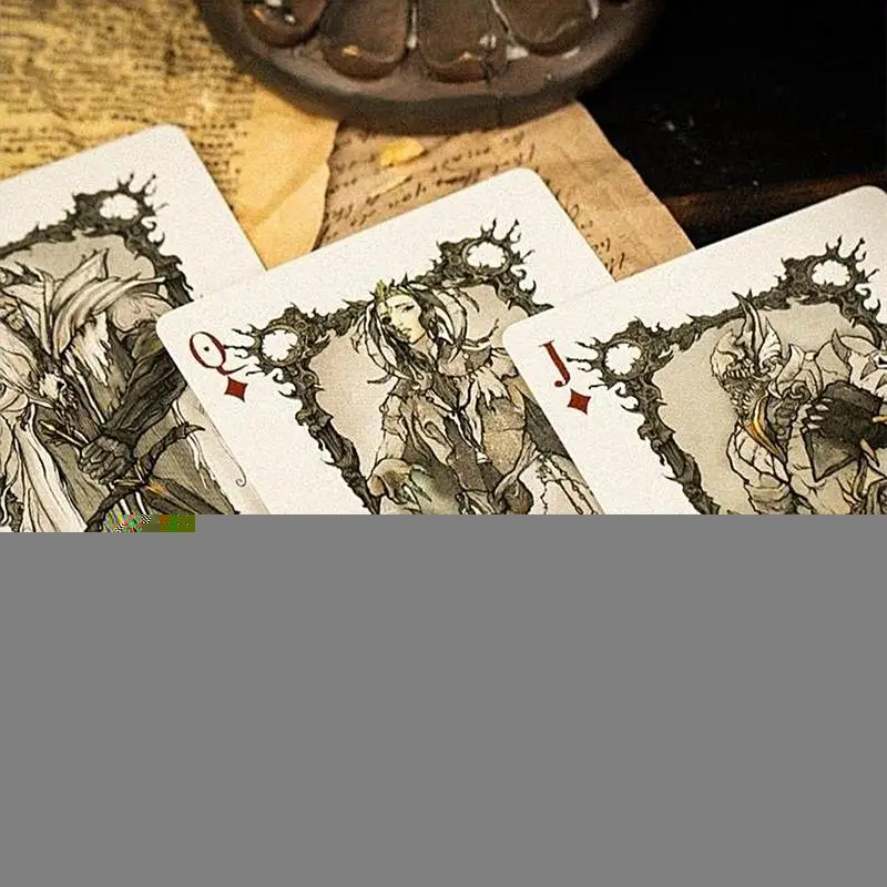 Vintage Poker Game Deck Exquisite Devil's Eye Funny Playing Cards Unique Clear Pattern Family Gathering Entertainment Board Game Playing Cards