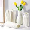 Plastic Vase Imitation Ceramic flower arrangement Wedding Home Outdoor Garden Table DIY Bonsai Festival Party Courtyard Decor 3
