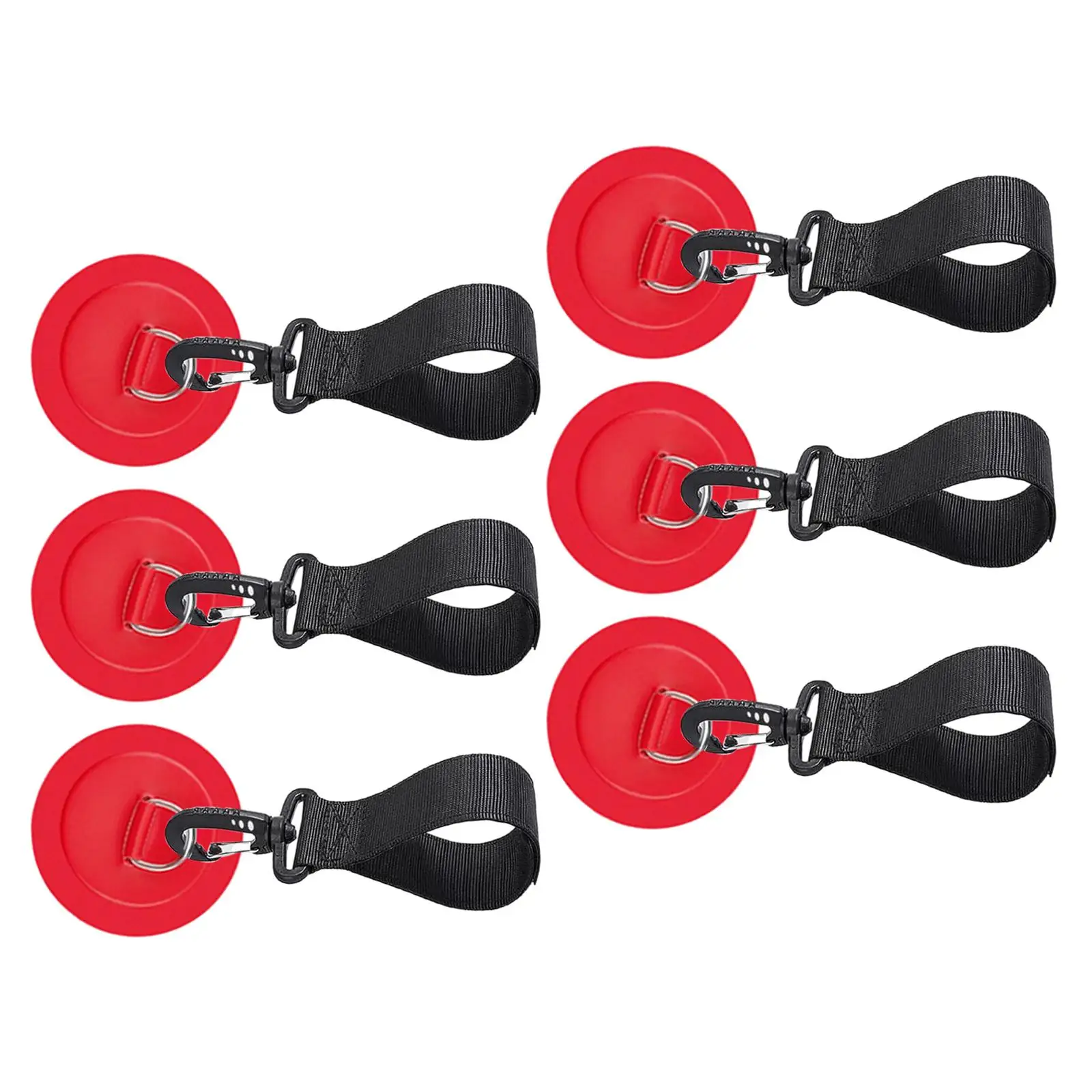 6 Pcs Kayak Paddle Tethers Straps Kayak Paddle Holder Inflatable Boat Paddle