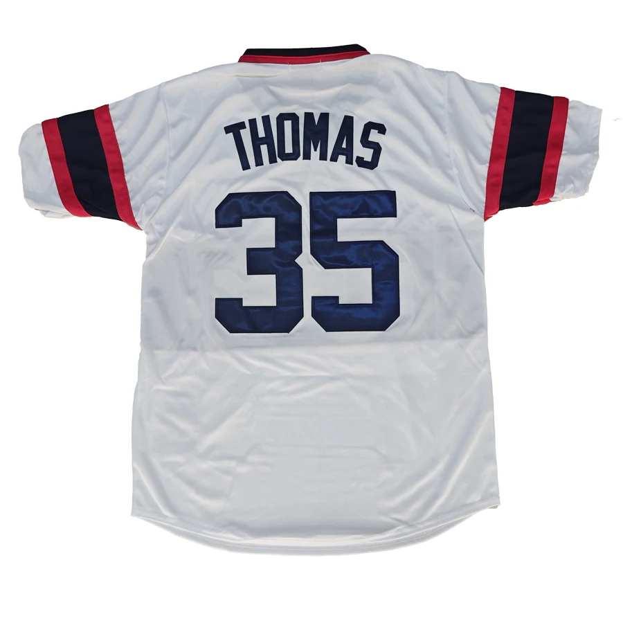 Bo Jackson Jersey 8 American Chicago Retro Baseball Jerseys 35 Frank Thomas Jersey All Stitched Us Mens M-XXXL