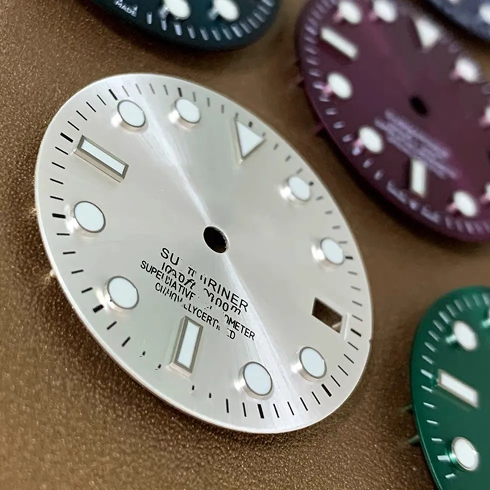 

Watch accessories 28.5mm 29mm Retro Watch dial Fashion dial for NH35 Automatic movement watch with ROLEX logo /SEIKO logo