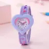 New Fashion Heart shaped Children's Love 3D Cartoon Watch Children's Learning Watch 1