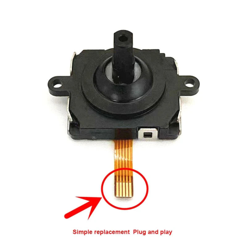 

Controller 3D Analog Joysticks For Oculus Quest2 Gun Stock Rocker Module Controller Thumbstick 3D Replacement Joystick Analog