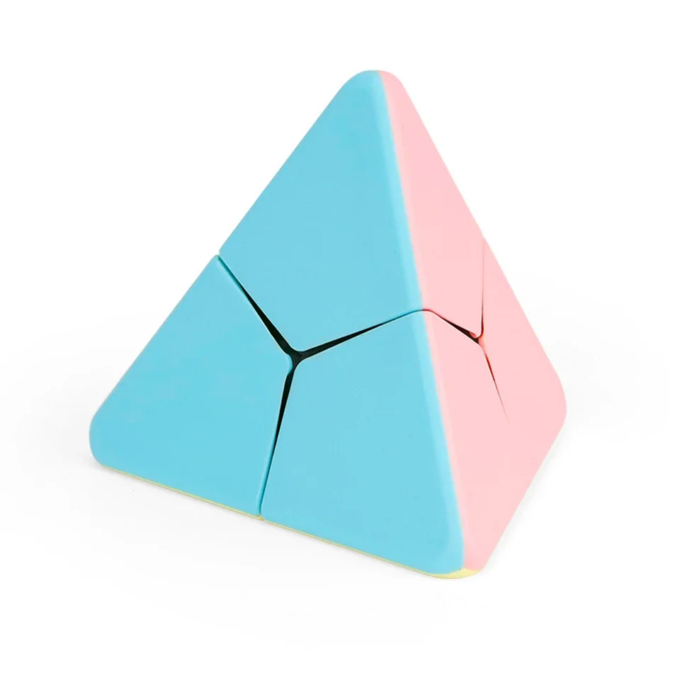 MoYu Cubing Classroom 2x2 Pyramid Corner Twist Bead Boomerang Windmill Maple Leaf Triangle Puzzle Macaroon 2x2x2 Magic Cube Kids