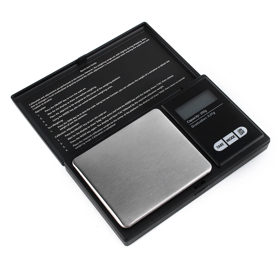 200g Precision Pocket Digital Scale for Jewelry and Herbs
