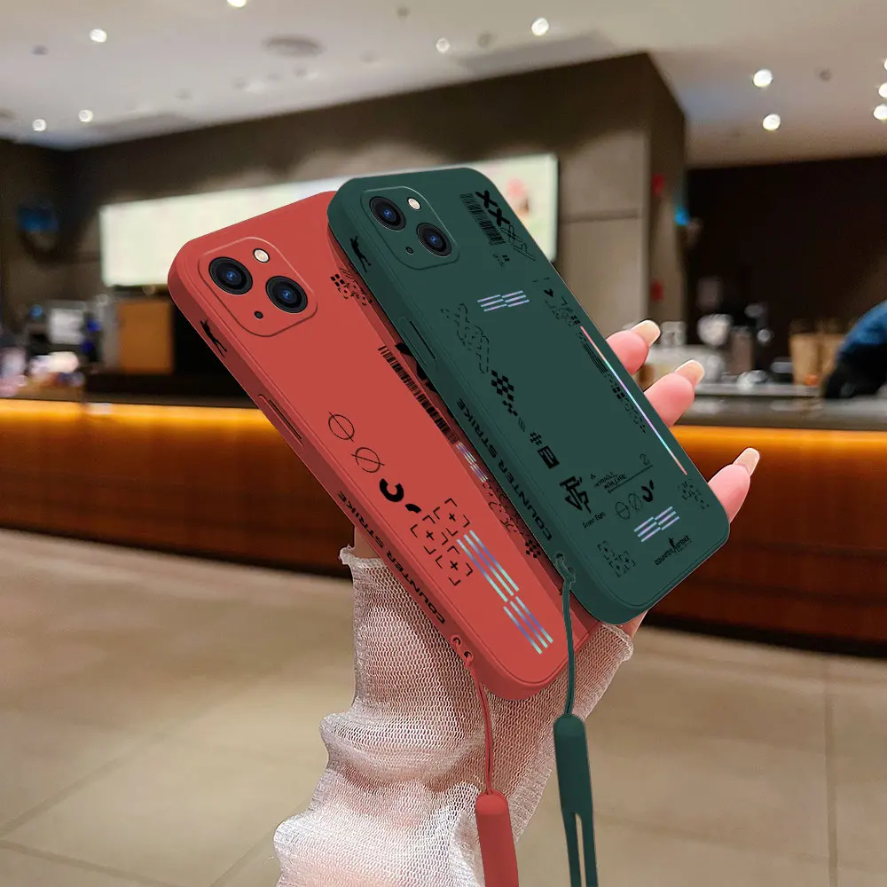 인기 패션 게임 CS 클리어 GO 케이스, OPPO Realme 11 10 9 9i 8 8i 7 7i 6 Pro Plus C31 C35 C1 C11 C12 C15 C20 C21Y C25 C25S 커버