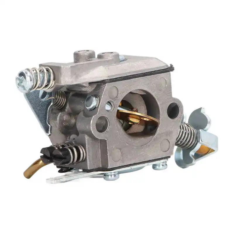 Chainsaw Carburetor Kit Aluminum Carburetor Assembly with Fuel Pipe and