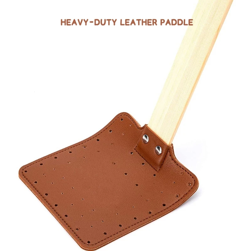 fly swatter leather fly swatter heavy duty insect mosquito with handle