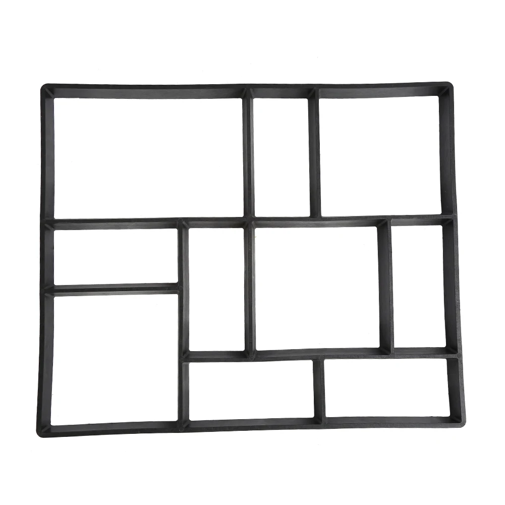 Garden DIY Plastic Path Maker Mold Road Paving Cement Mould Brick Stone