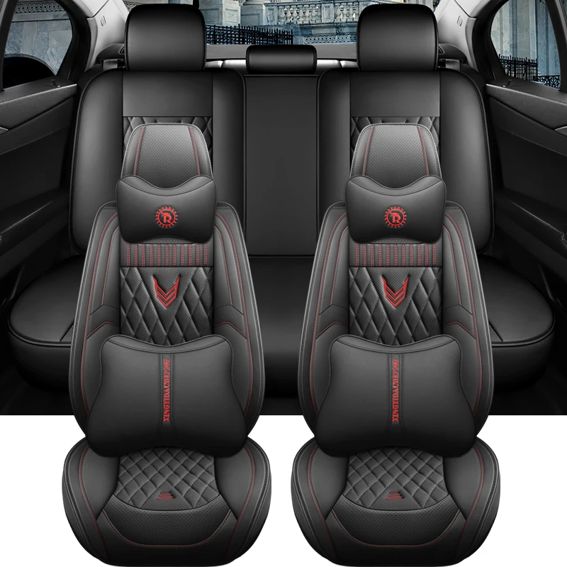 Luxury Leather Car Seat Cover For Audi A3 Sportback k5 dl3 Mazda 6 gg C5 Aircross Kia Picanto