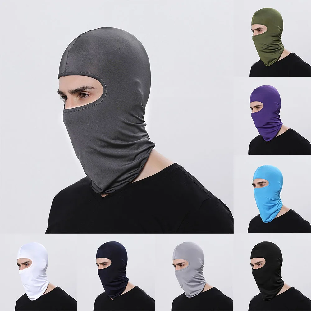 

1pc Cycling Bandana Motorcycle Anti-UV Balaclava Ski Face Hat Riding Hood Helmet For Outdoor Sports Riding Bandana Equipment