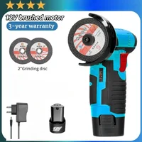 12V Brush Angle Grinder Rechargeable Grinding Tool Mini Polishing Machine for Cutting Diamond Cutting Grinder 1