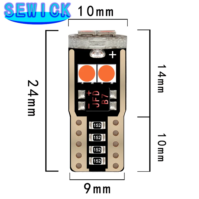 T10 LED CANBUS W5W LED 3030SMD 6SMD 500 194 ڵ ׸   Ʈ Ŀ  ڵ    t10 led, 168 ǽ