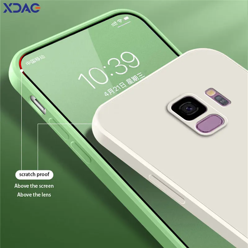 Silicone Case Samsung Galaxy S9 Plus Phone Cover Galaxy S9+