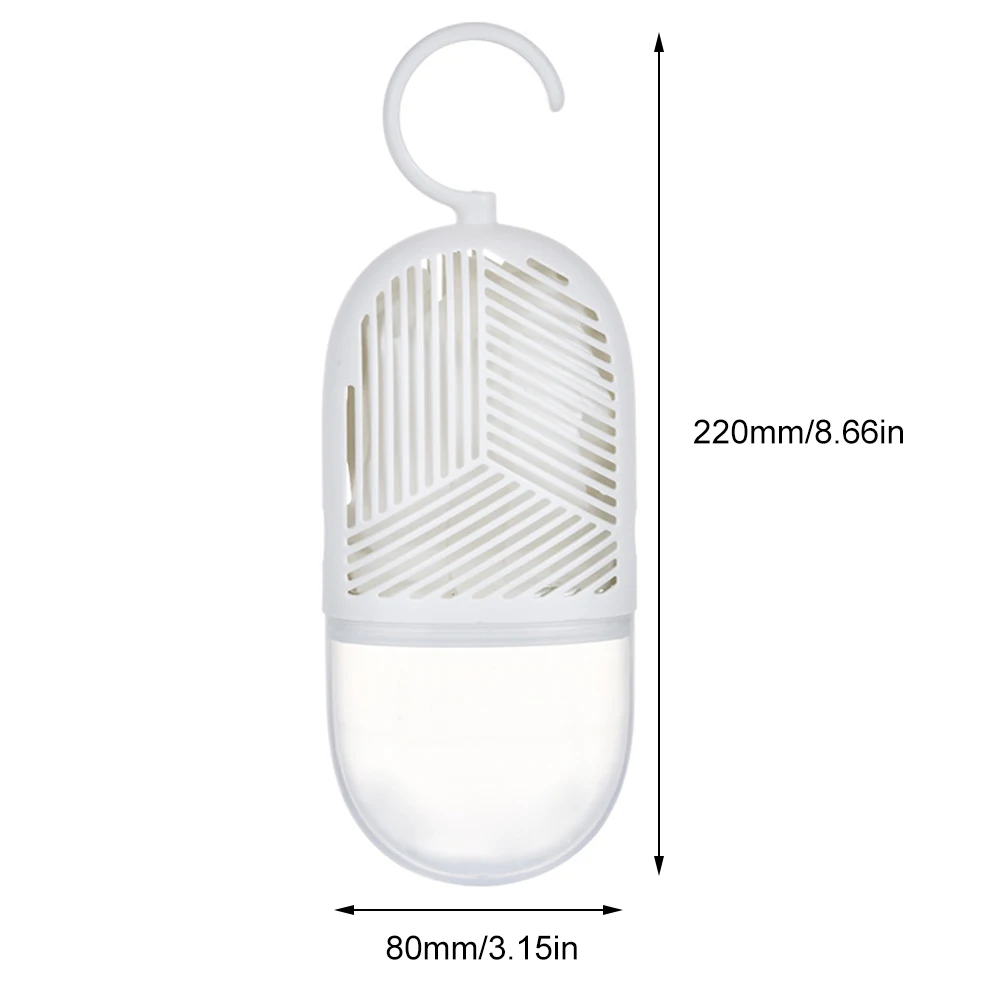 Clothes Dehumidification Box Reusable Hanging Dehumidifier Packs Anti-Mold with Water Collector&Hook Wardrobe Closet Cabinet clothes dehumidifier