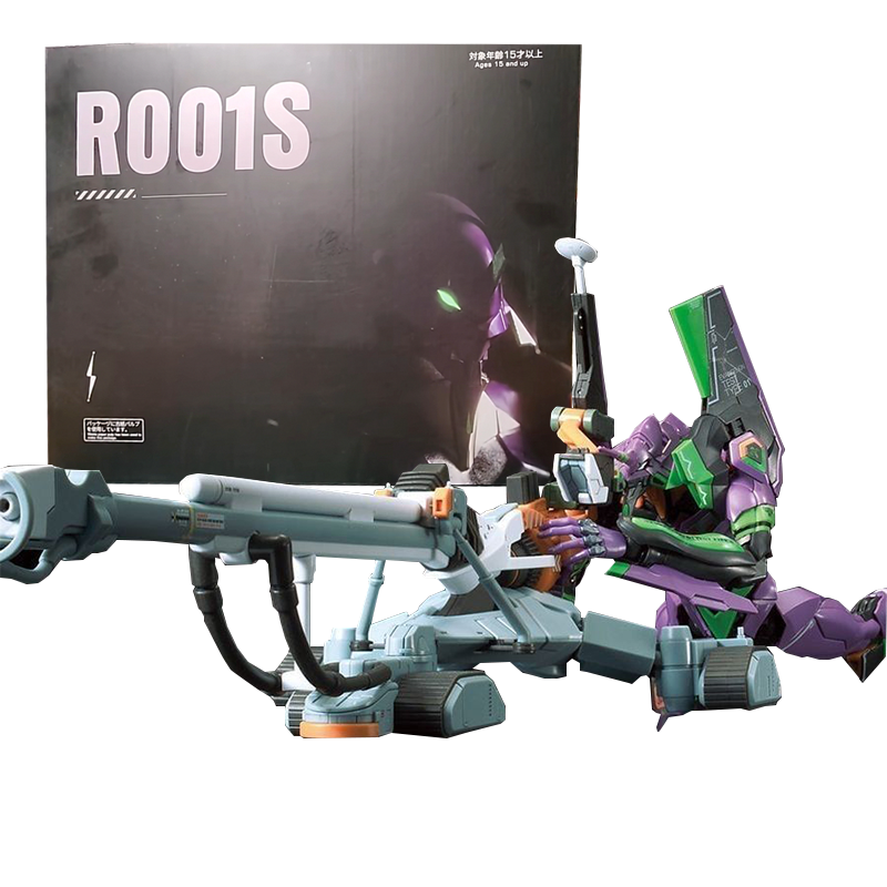 Rg 1/144 Evangelion Unit-01 Luxury Edition Assembly Model Neon Genesis Evangelion Collectible Anime Robot Kits Models Kids Gift