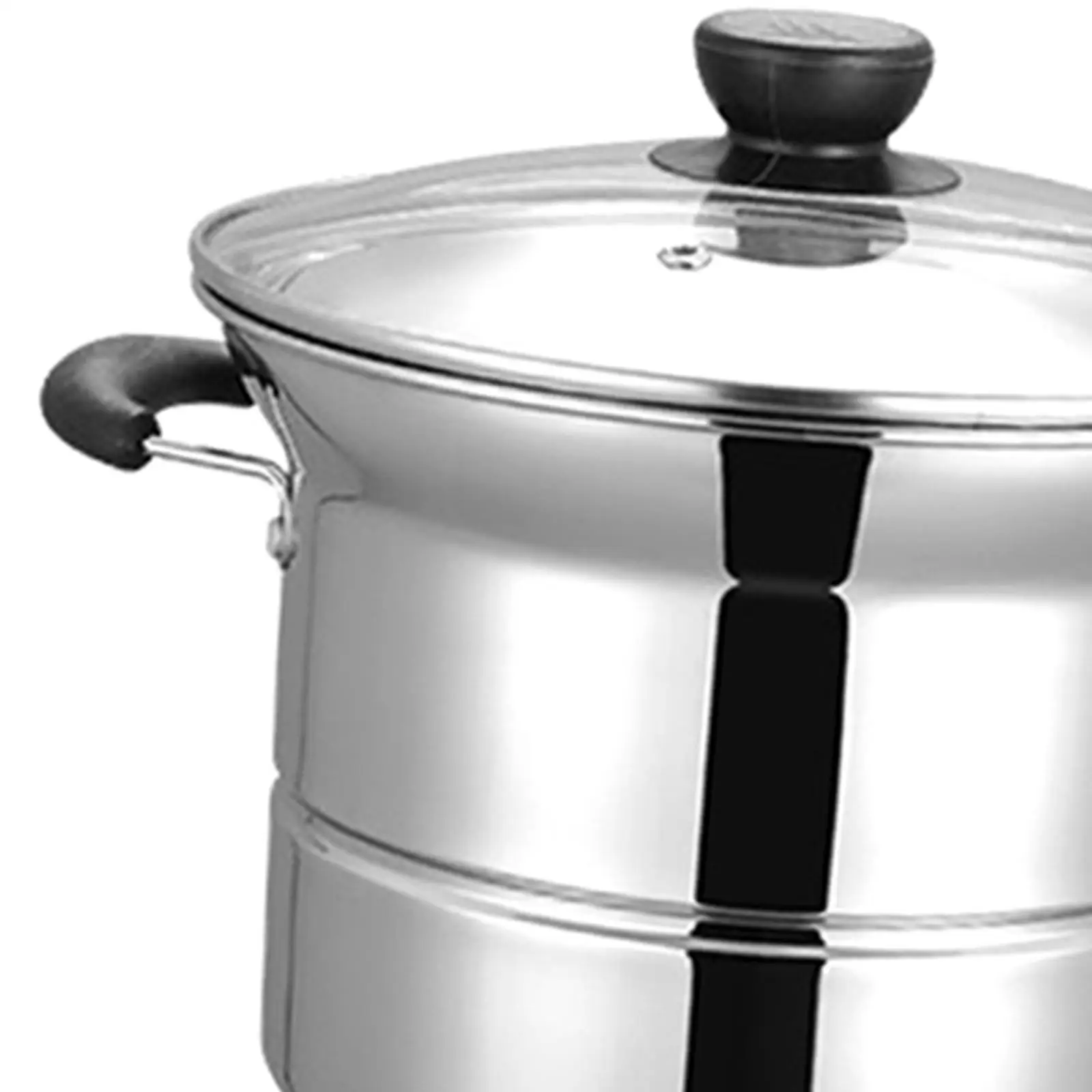 Stainless Steel Cooking Pot Spaghetti Soup Pot Cheese Portable Soup Milk Pot for Restaurants Hotel Restaurant Home Teahouse