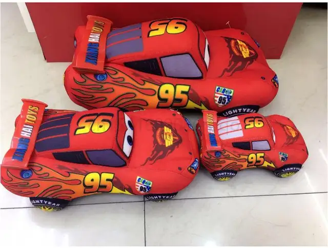 17/25cm Disney Blitz Mcqueen Plüsch puppe Kinder Plüschtiere  Innendekorationen Urlaub Geburtstags geschenke Autos Waren - AliExpress