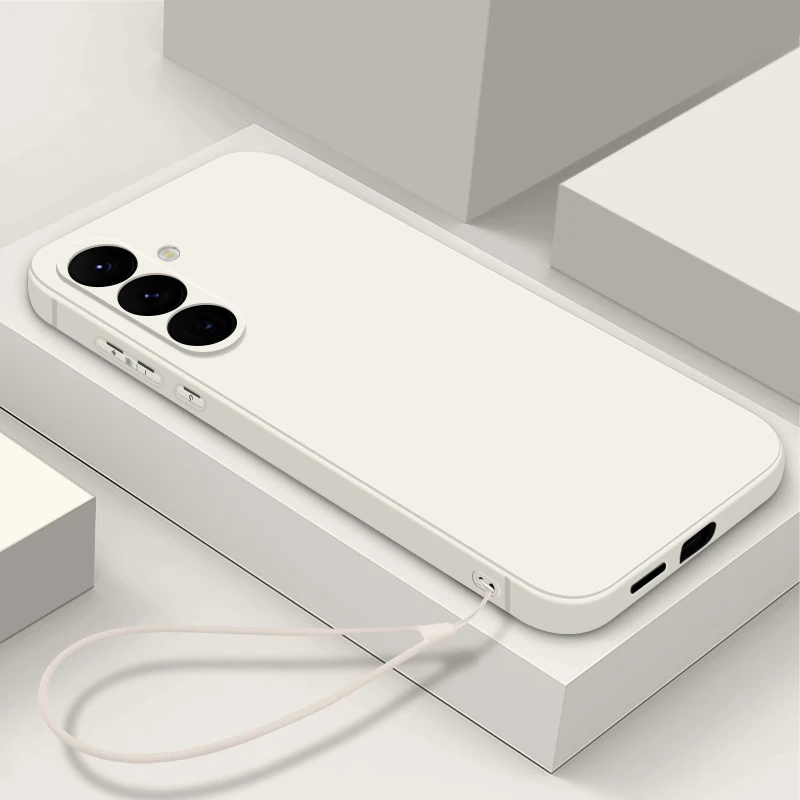 Soft Silicone Lanyard Phone Case Cover